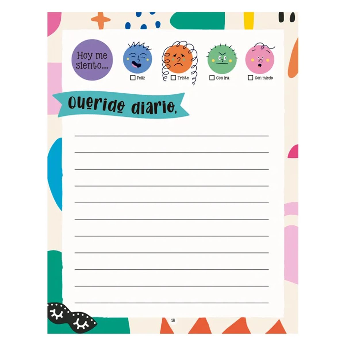 GENERICO - Libro Mi Diario Mágico de Sentimientos