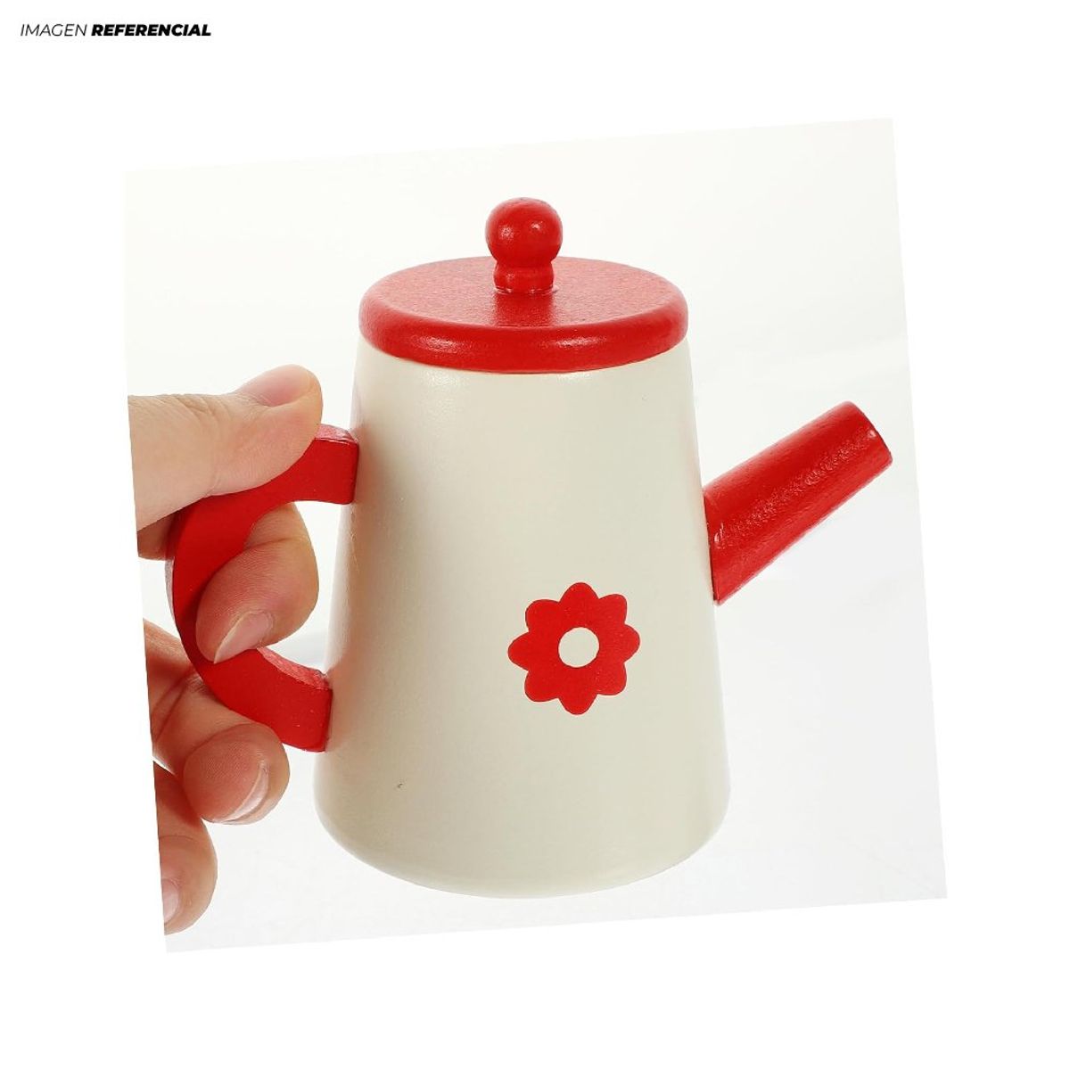 GENERICO - Juguete Didáctico Juego de Te Color Rojo