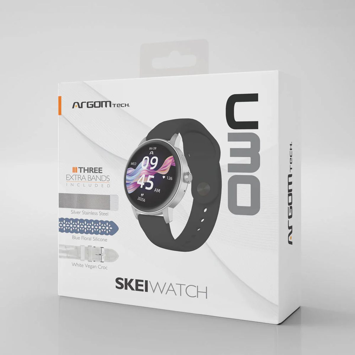 ARGOMTECH - SMARTWATCH SKEIWATCH C30 SILVER