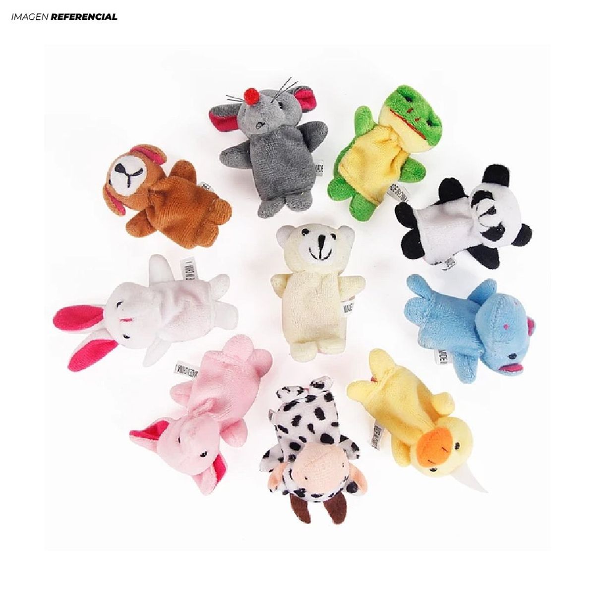 GENERICO - Juguete Didáctico Títeres de Dedo de Animales Variados