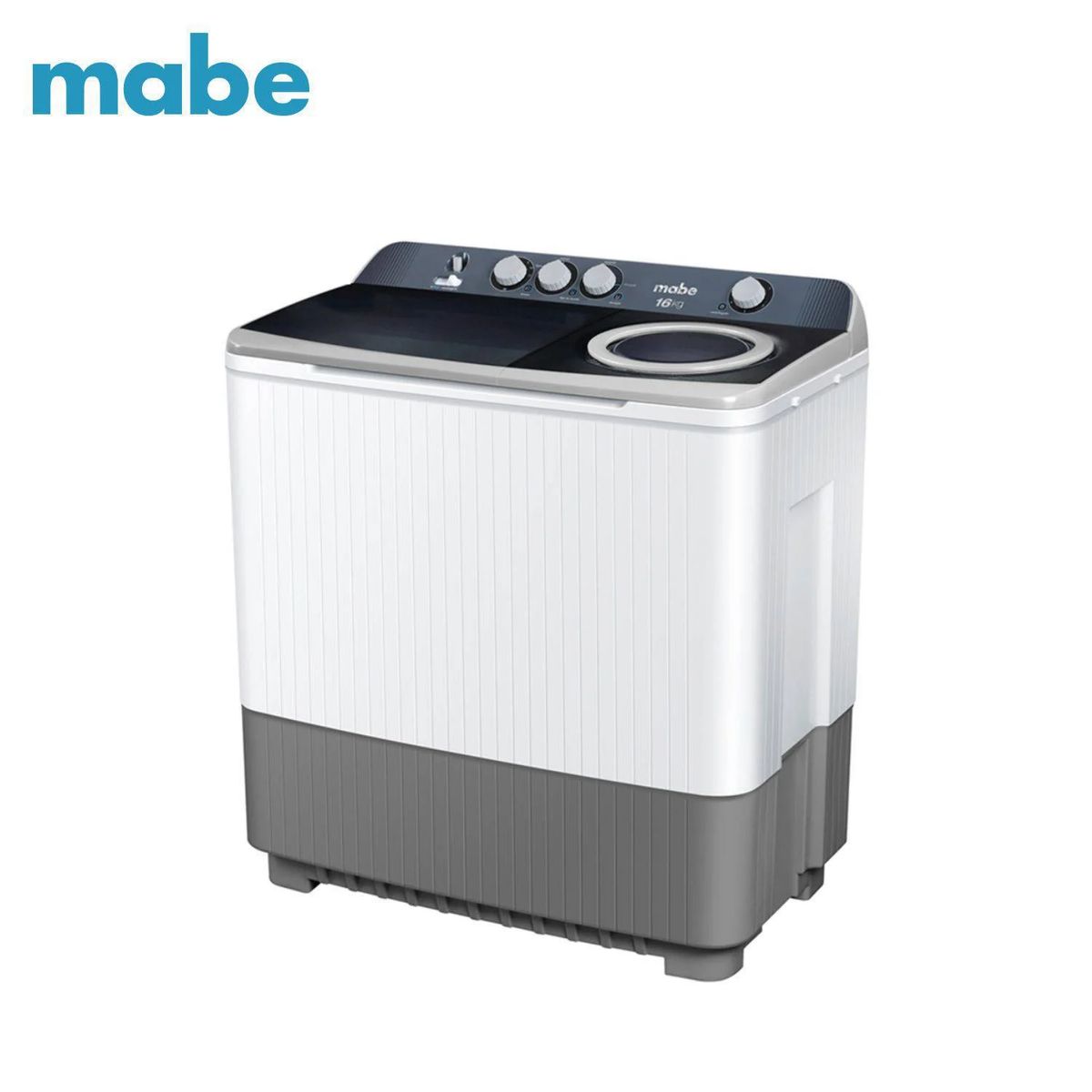 MABE - LAVADORA SEMIAUTOMÁTICA MABE - LMD6124PBBB0 DE 16KG BLANCA