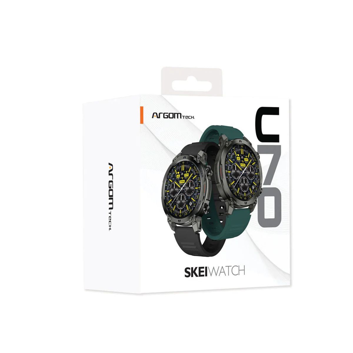 ARGOMTECH - SMARTWATCH SKEIWATCH C70 NEGRO