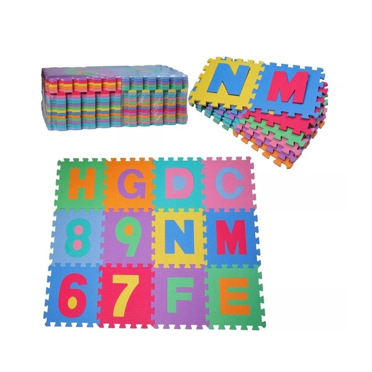 PENTHA - Pisos Alfombra de Goma Eva Antigolpes Para Niños y Bebes 20 Pzas