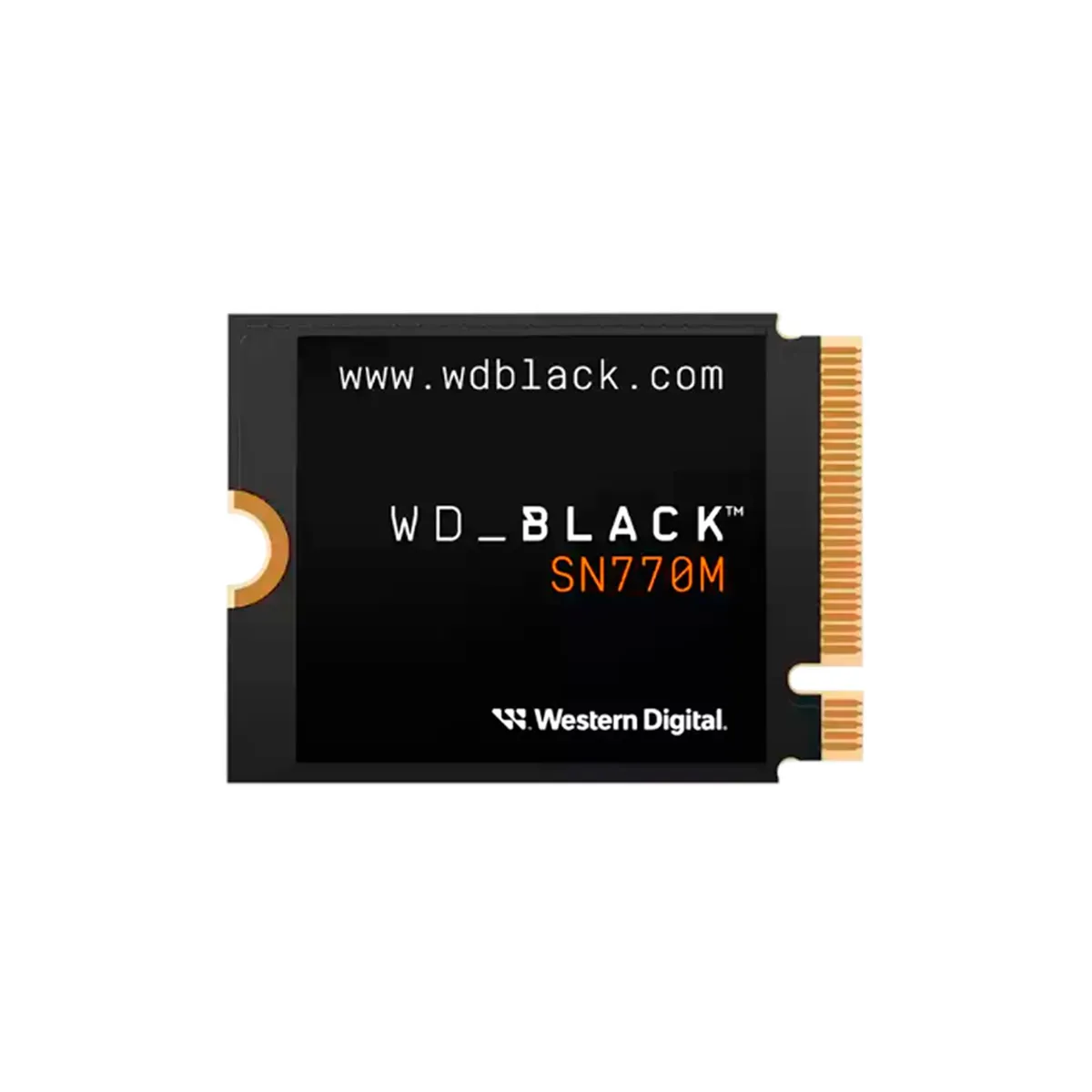 WESTERN DIGITAL - SSD WESTERN DIGITAL BLACK SN770M NVME 2TB M.2 P/N: WDBDNH0020BBK-WRSN