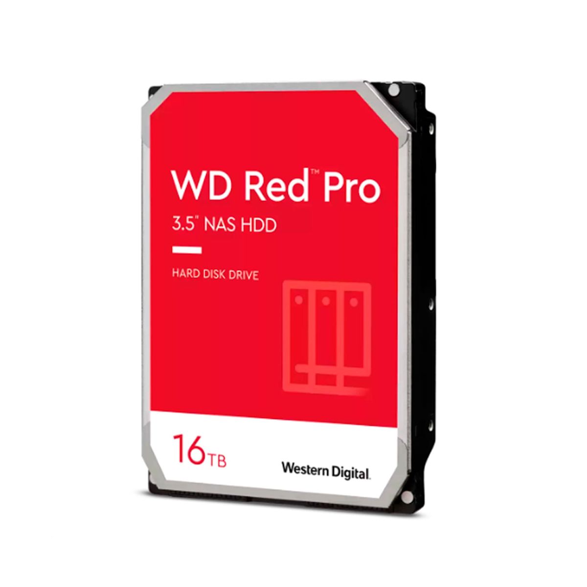 WESTERN DIGITAL - DISCO DURO WESTERN DIGITAL RED PRO NAS, 16TB P/N: WD161KFGX