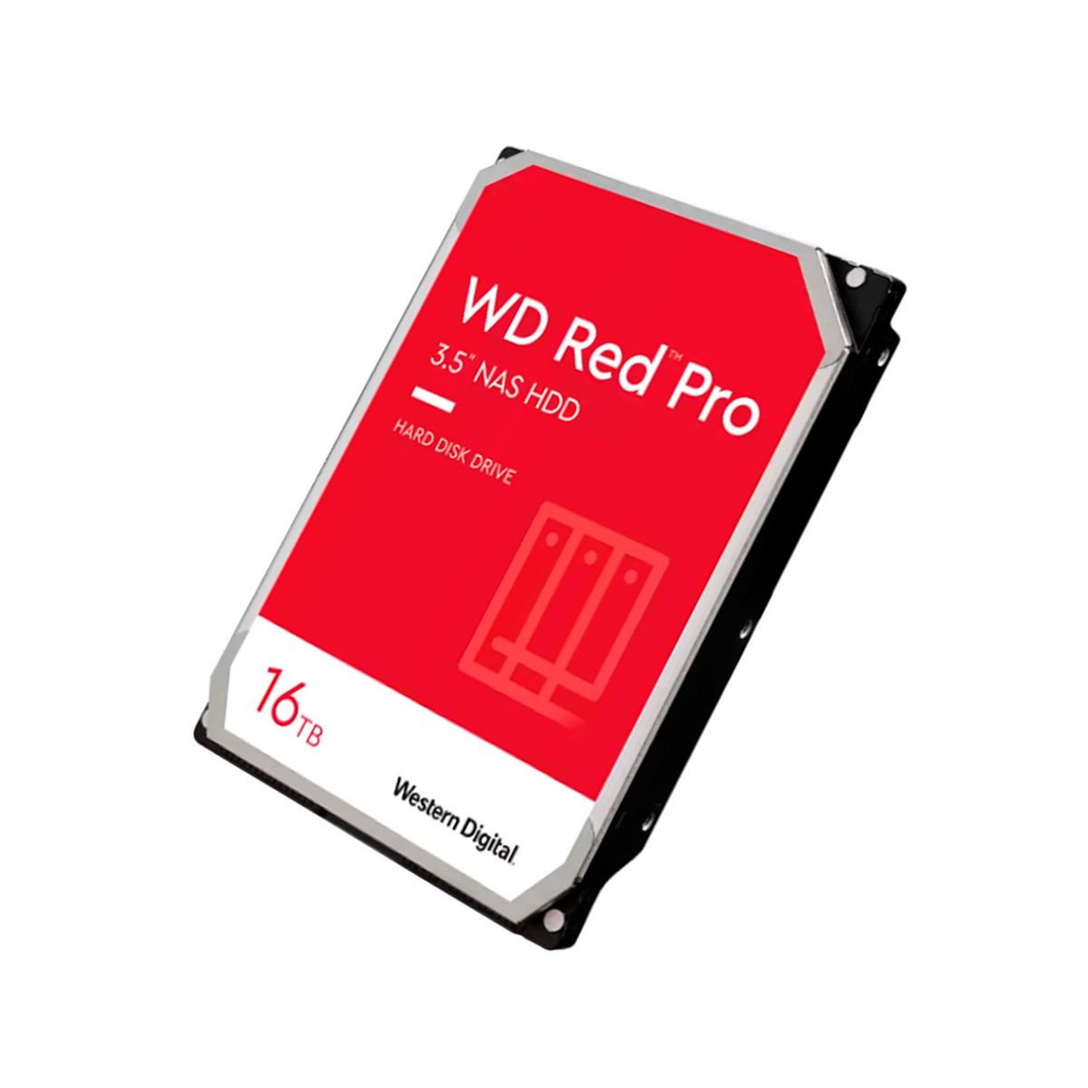 WESTERN DIGITAL - DISCO DURO WESTERN DIGITAL RED PRO NAS, 16TB P/N: WD161KFGX