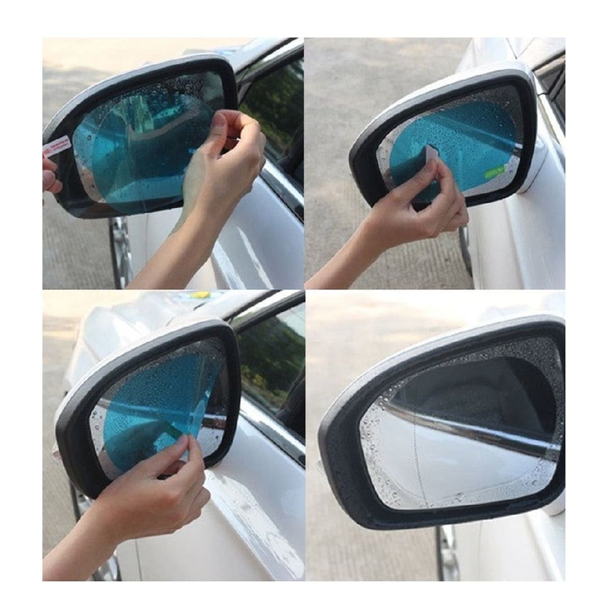 OTTOWARE - Mica Anti lluvia para Espejo Retrovisor Lateral