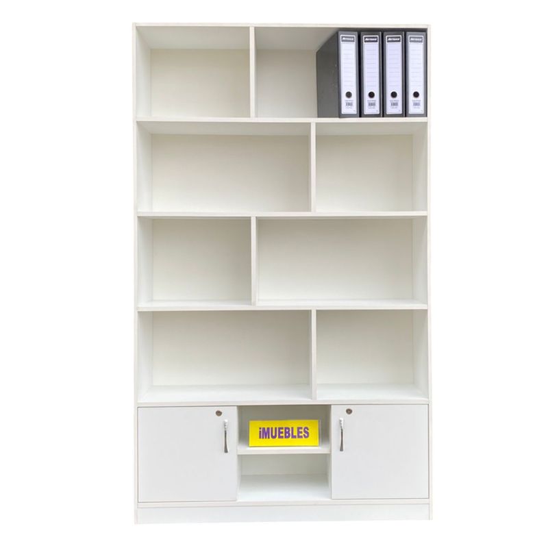 TEMEL - Estante para oficina Biblioteca grande color Blanco
