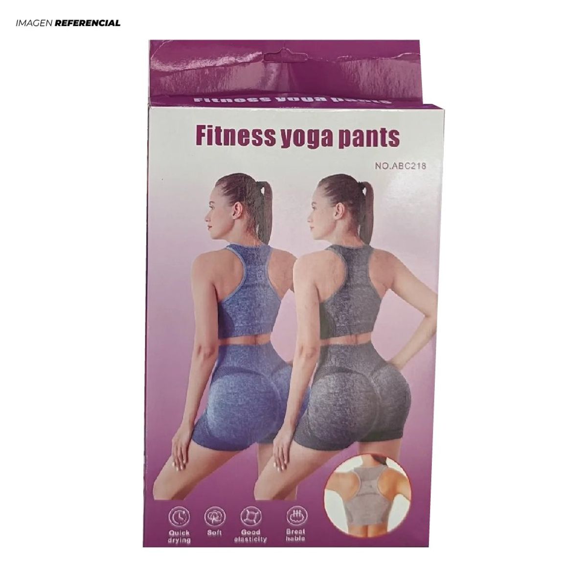 GENERICO - Short Deportivo Push-Up Copa Levanta Glúteos