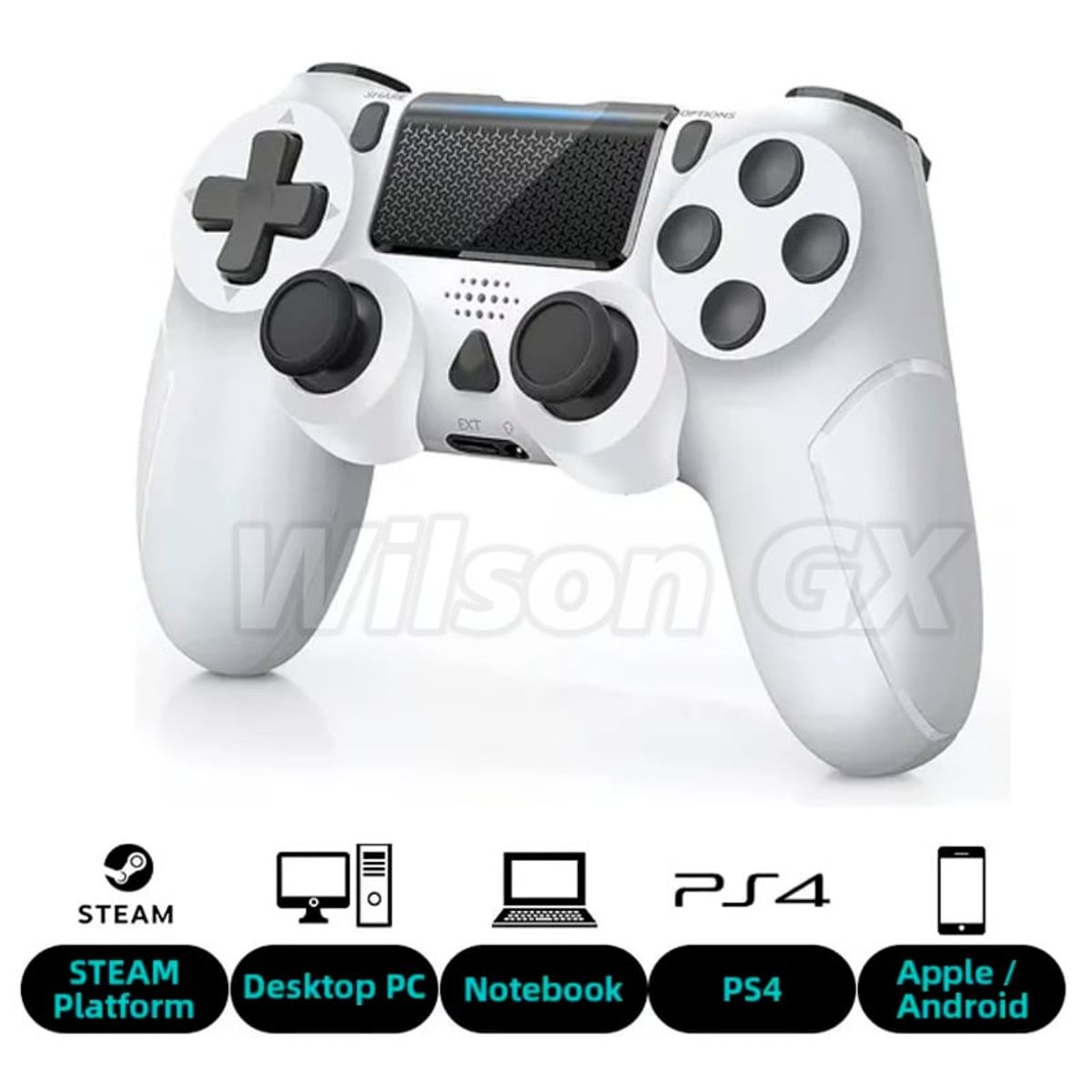SEISA - Mando para Play 4 Joystick Inalambrico Control Ps4 Dual Shock