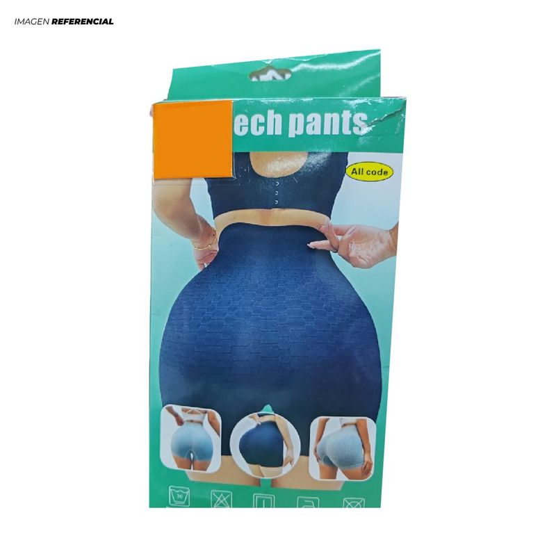 GENERICO - Short Fitness con Push-Up Mujer Multicolor