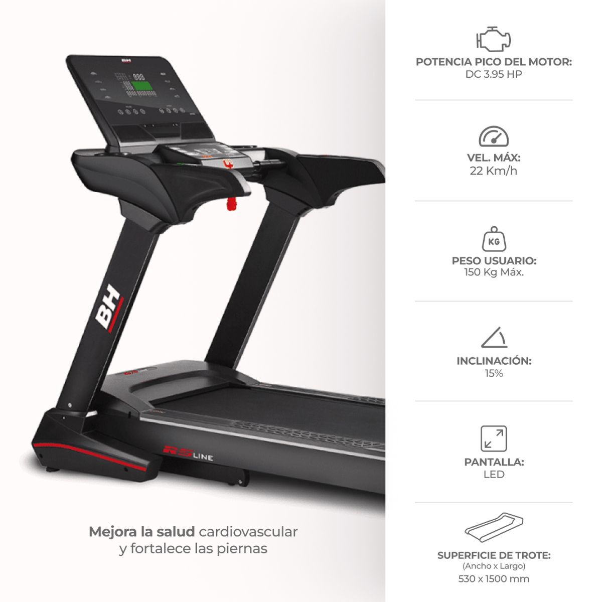 BH - TROTADORA BH RS900