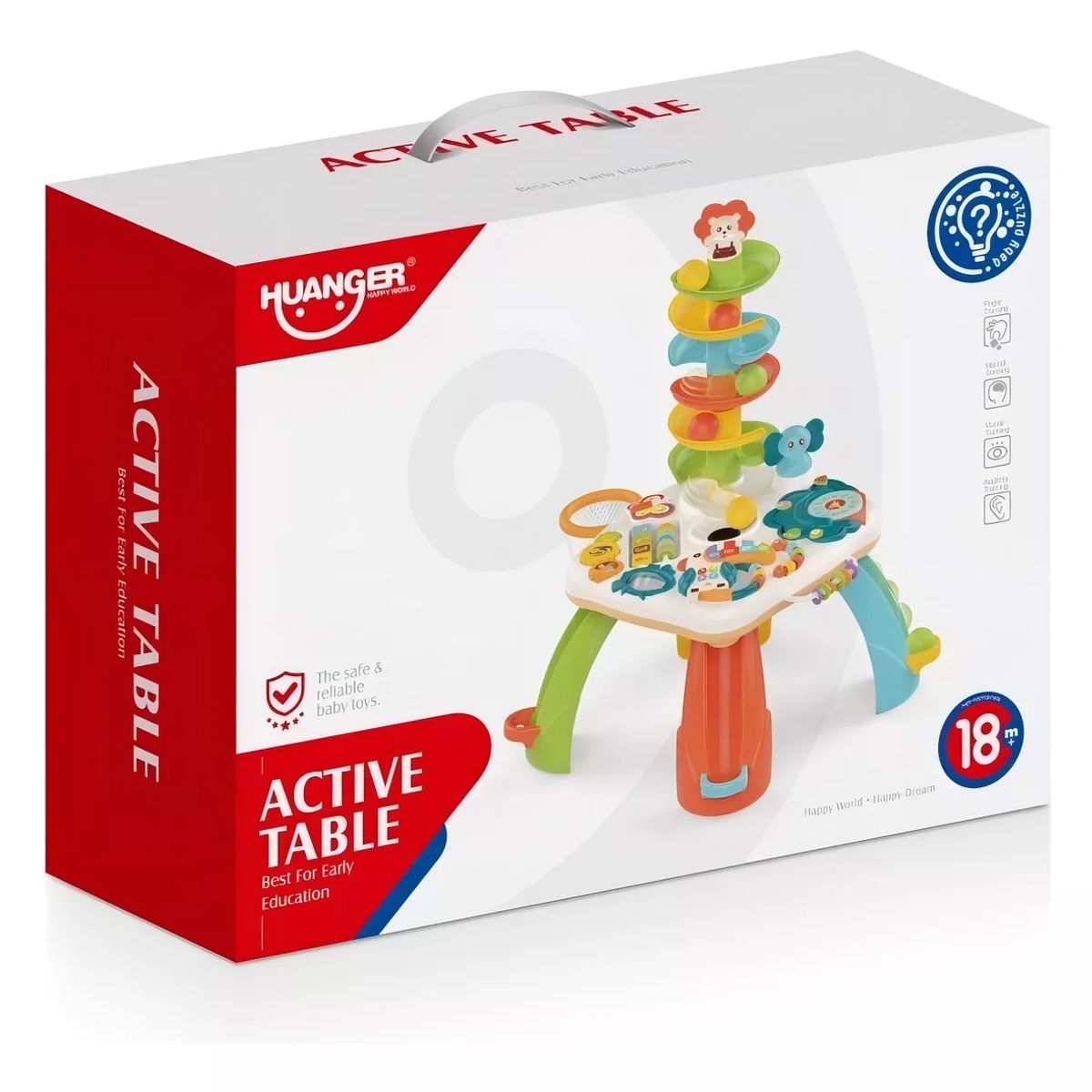 GENERICO - Mesa educativa de actividades luces y sonidos para bebé