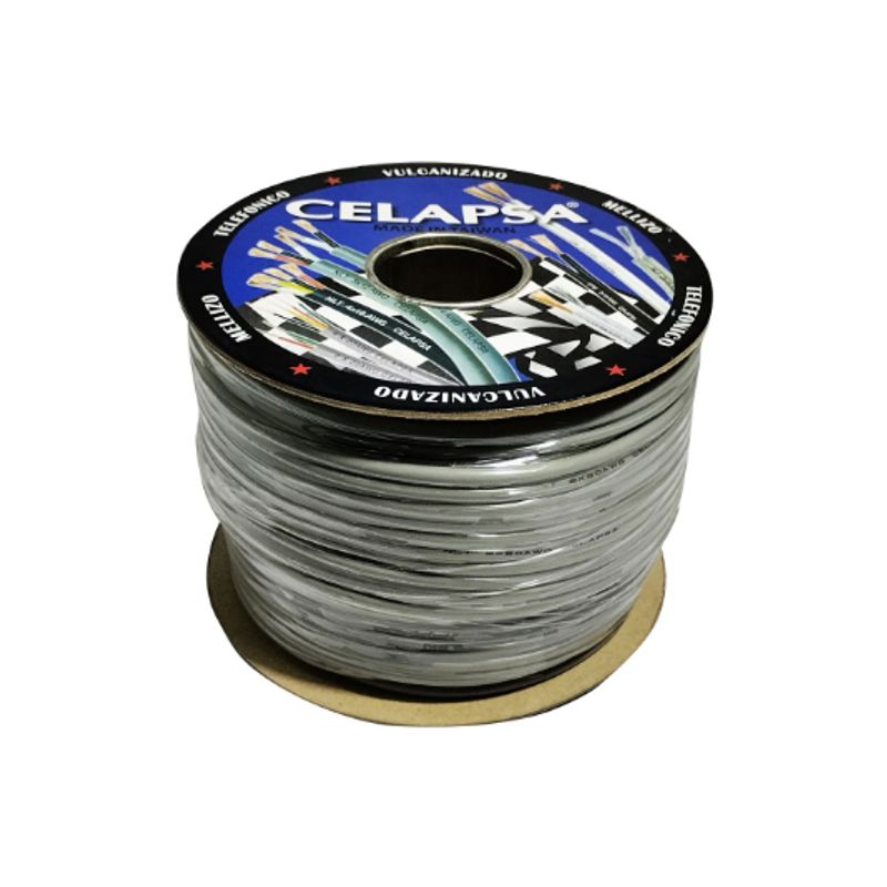GENERICO - Cable Vulcanizado Extra Flexible 22AWG 2X22V-F CELAPSA x Rollo