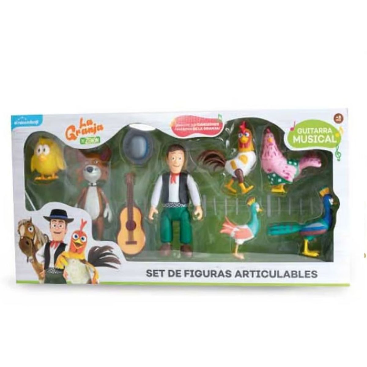 LA GRANJA DE ZENON - Set de Figuras Articulables La Granja de Zenón