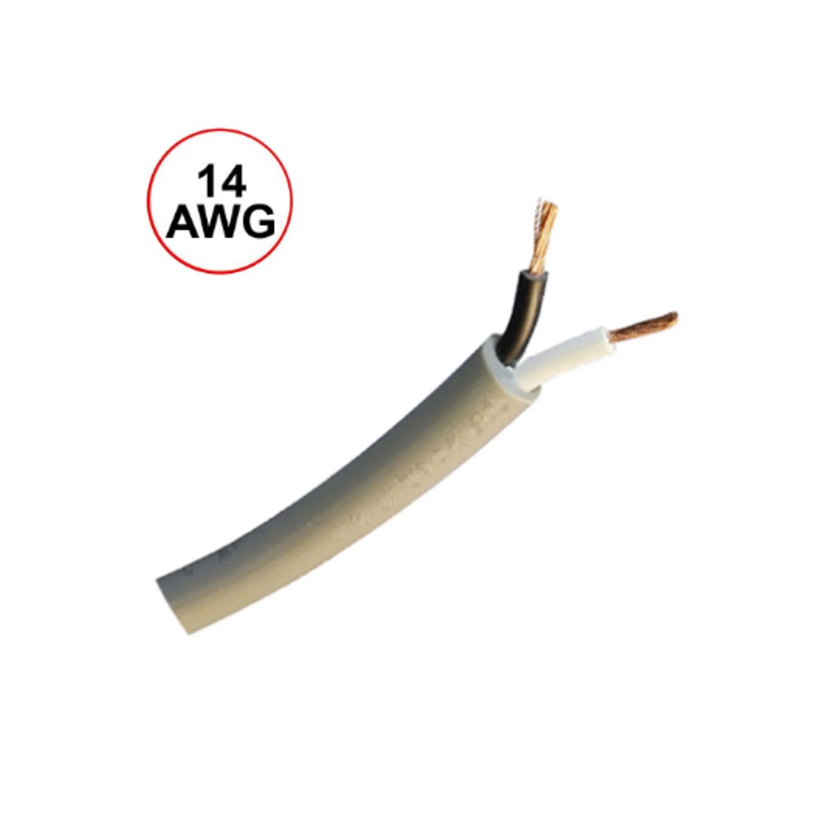 GENERICO - Cable Vulcanizado Flexible Bipolar 14AWG 2X14V CELAPSA x metro