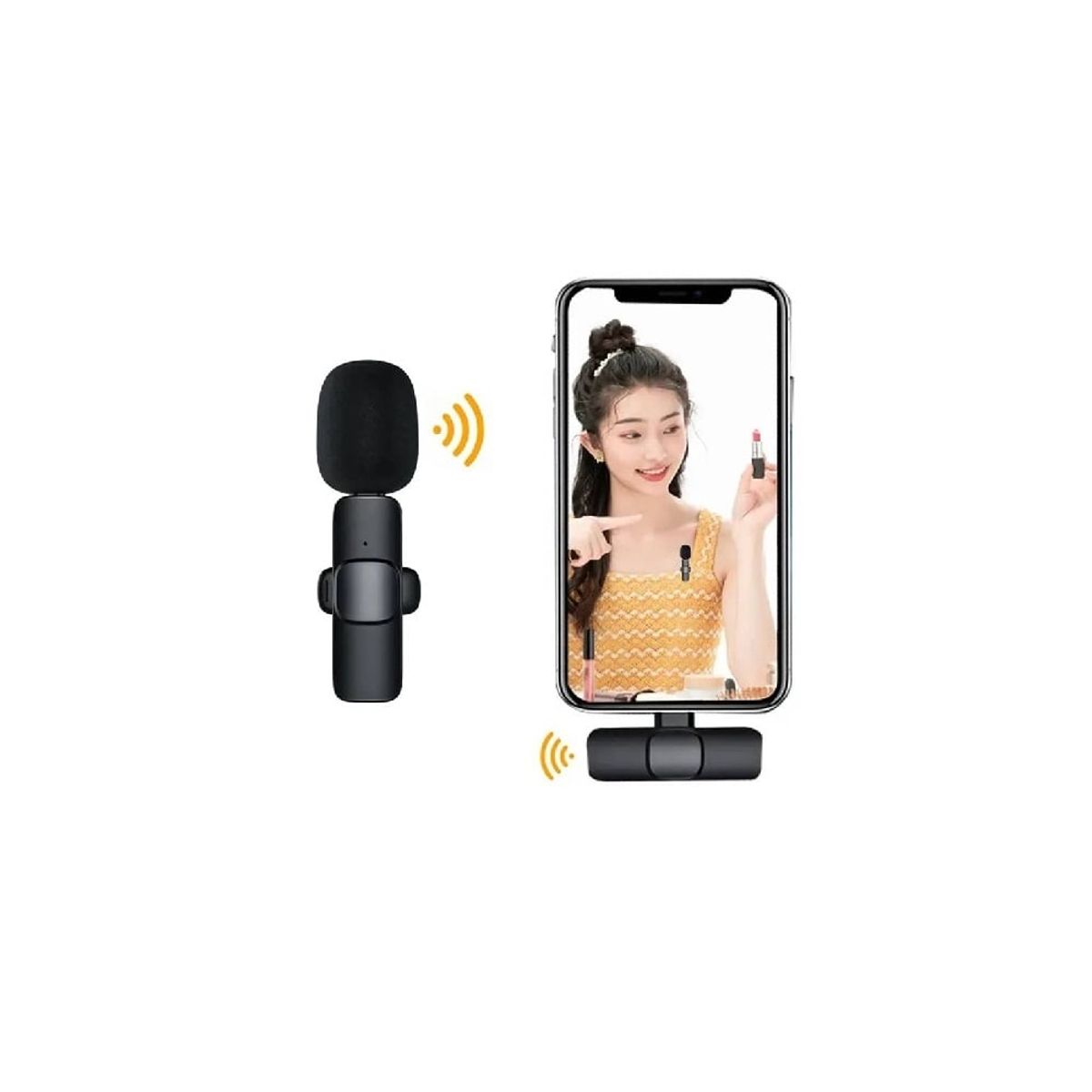 OTTOWARE - Micrófono Inalámbrico para Celular Tipo C