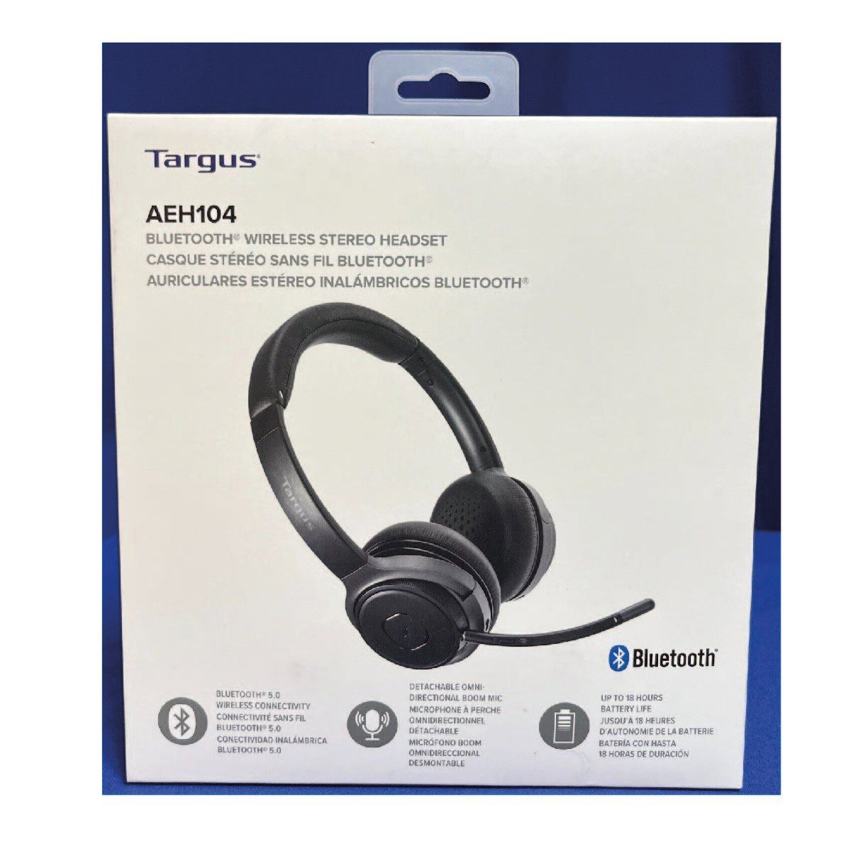 TARGUS - Auriculares inalámbricos Bluetooth estéreo AEH104