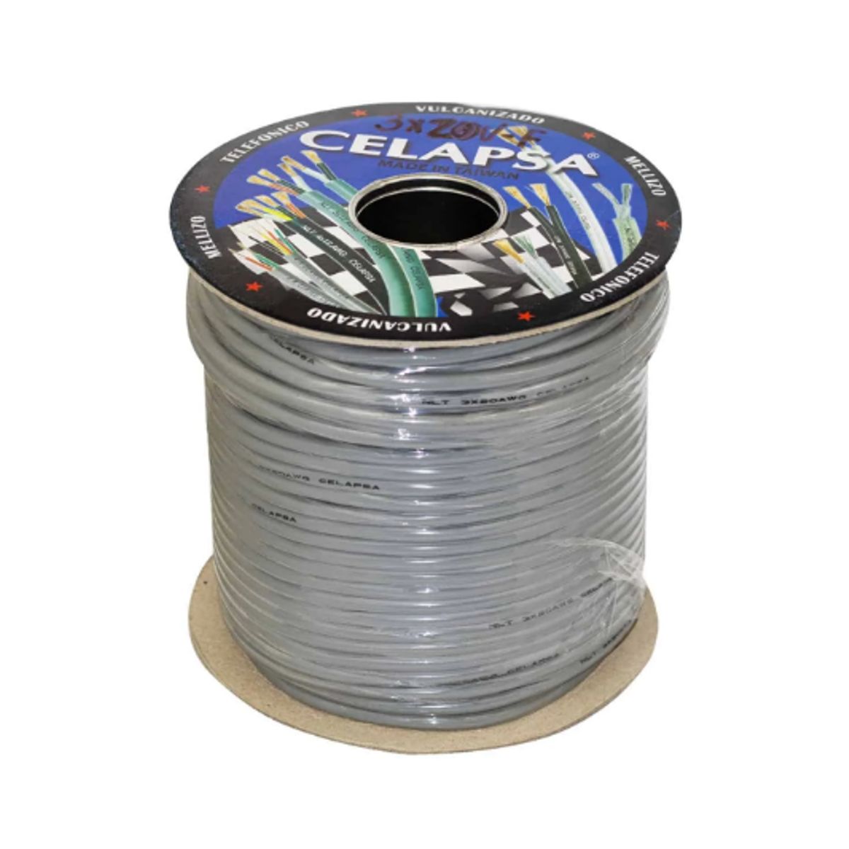 GENERICO - Cable Vulcanizado Tripolar Flexible 20AWG 3X20V-F CELAPSA x Rollo