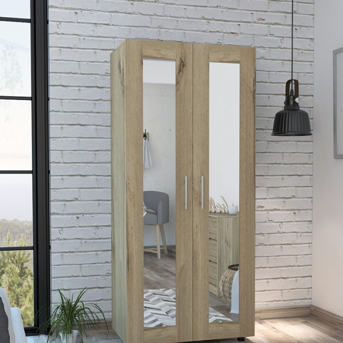 NACION MUEBLES - ROPERO ARTHUR COLOR DUNA NM