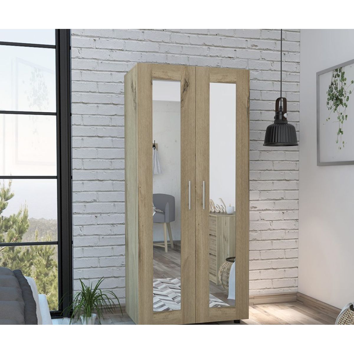 NACION MUEBLES - ROPERO ARTHUR COLOR DUNA NM