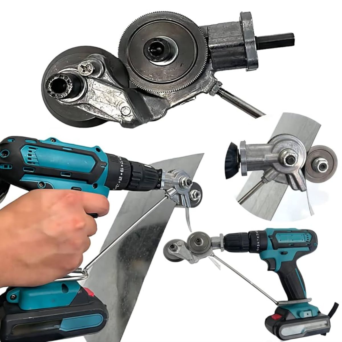 OEM - Cortador De Calamina - Adaptador Para Taladro