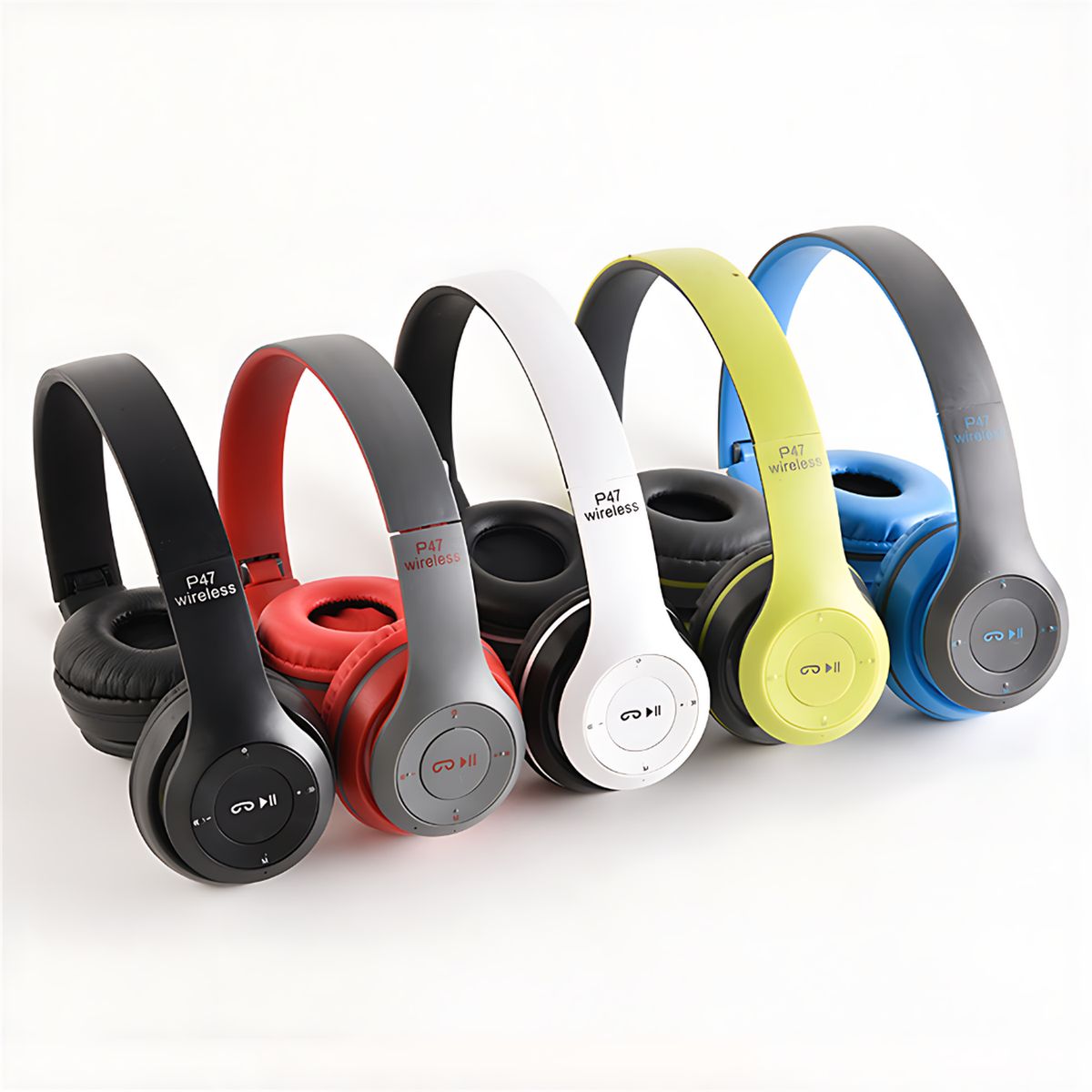 Audífonos Inalámbricos con Bluetooth P47 - Verde - M, marca GENERICO - Foto 2