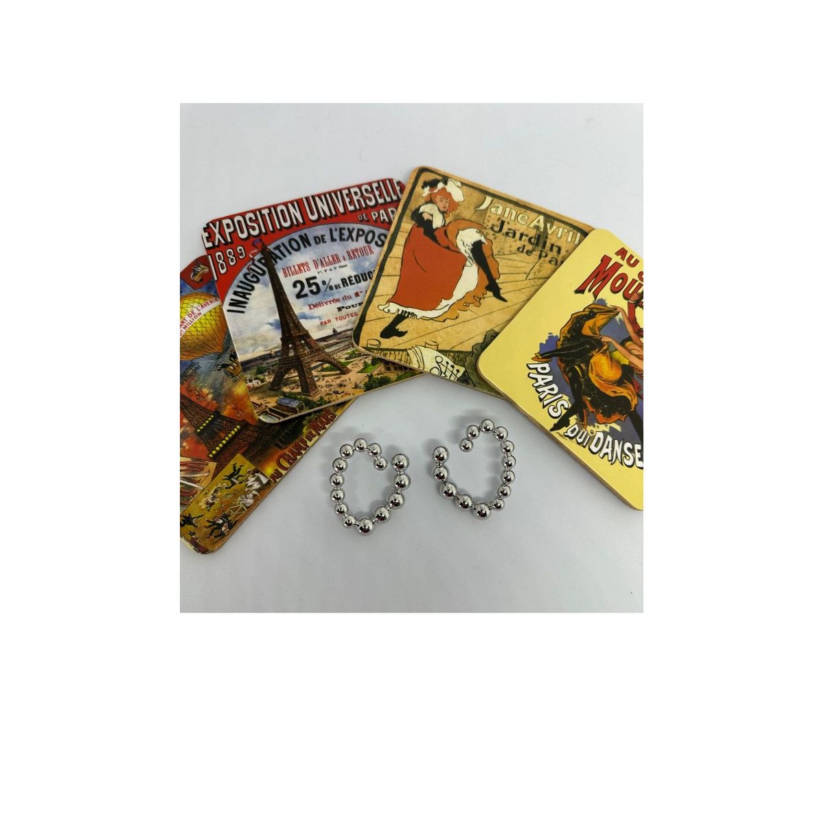 GENERICO - ARETES ZEPHYRA  MODELO CORAZON