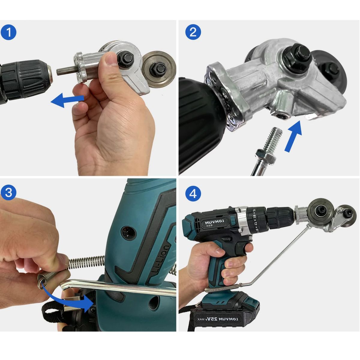 OEM - Máquina Cortadora De Calamina - Adaptador Para Taladro
