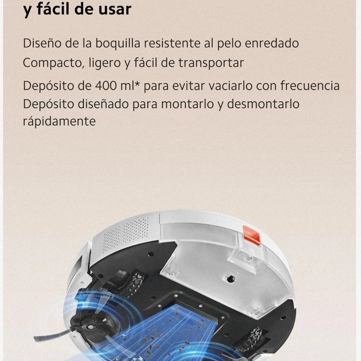 XIAOMI - Robot Aspirador Inteligente Xiaomi E5 App Control Alexa