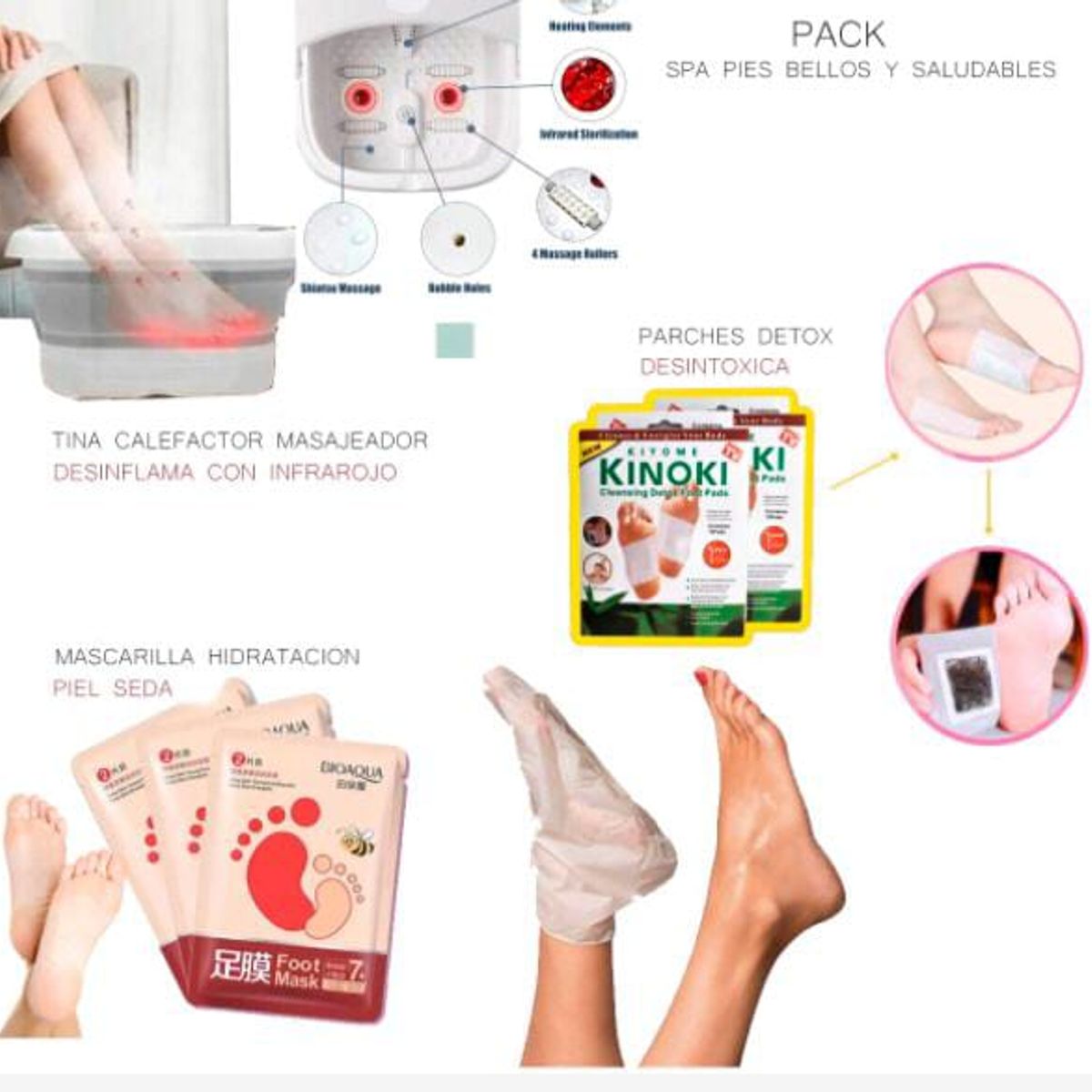 GENERICO - PACK SPA PIES BELLOS SALUDABLES