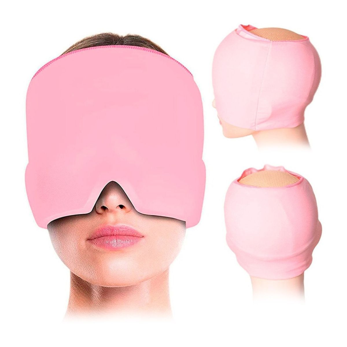 GENERICO - Gorro De Gel Para Aliviar La Migraña - Rosado