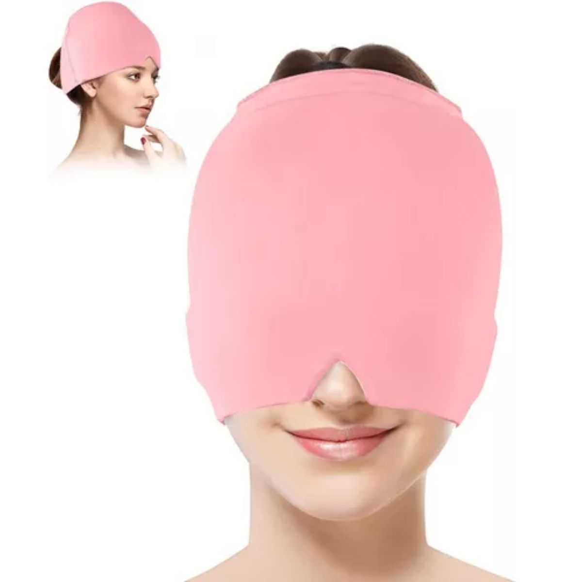 GENERICO - Gorro Para El Alivio Del Dolor De Cabeza - Rosado