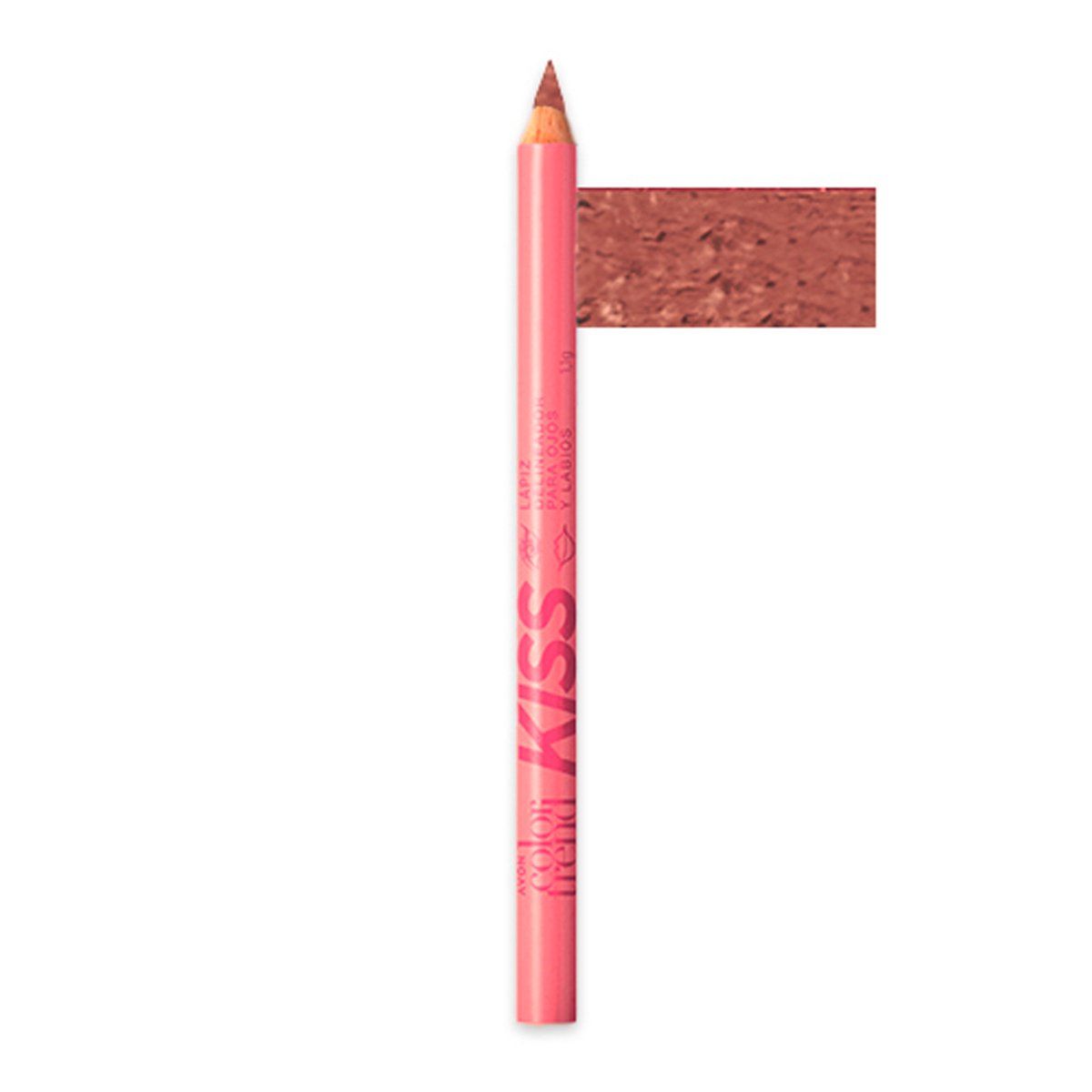 AVON - Lápiz Delineador Para Ojos y Labios TOFFEE Color Trend Kiss