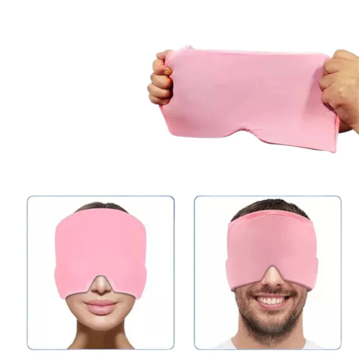 GENERICO - Gorro Terapéutico Para El Alivio Para El Dolor De Cabeza - Rosado