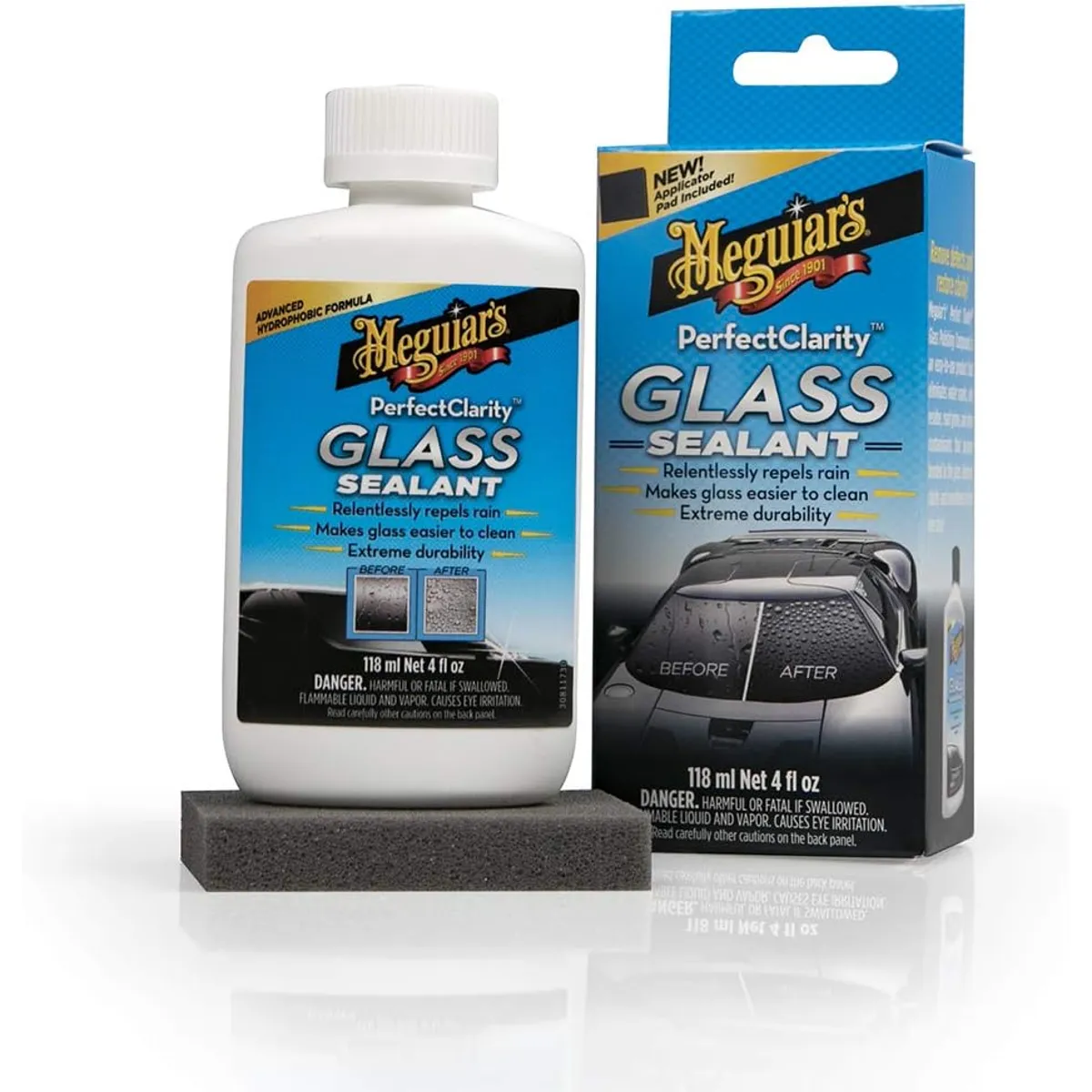MEGUIARS - Meguiars Sellador Impermeabilizante de Vidrios Glass Sealant