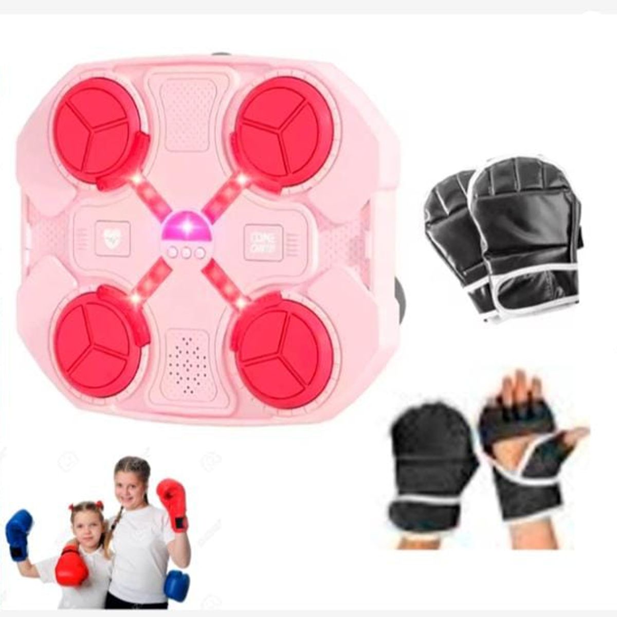GENERICO - Máquina de boxeo musical para niño