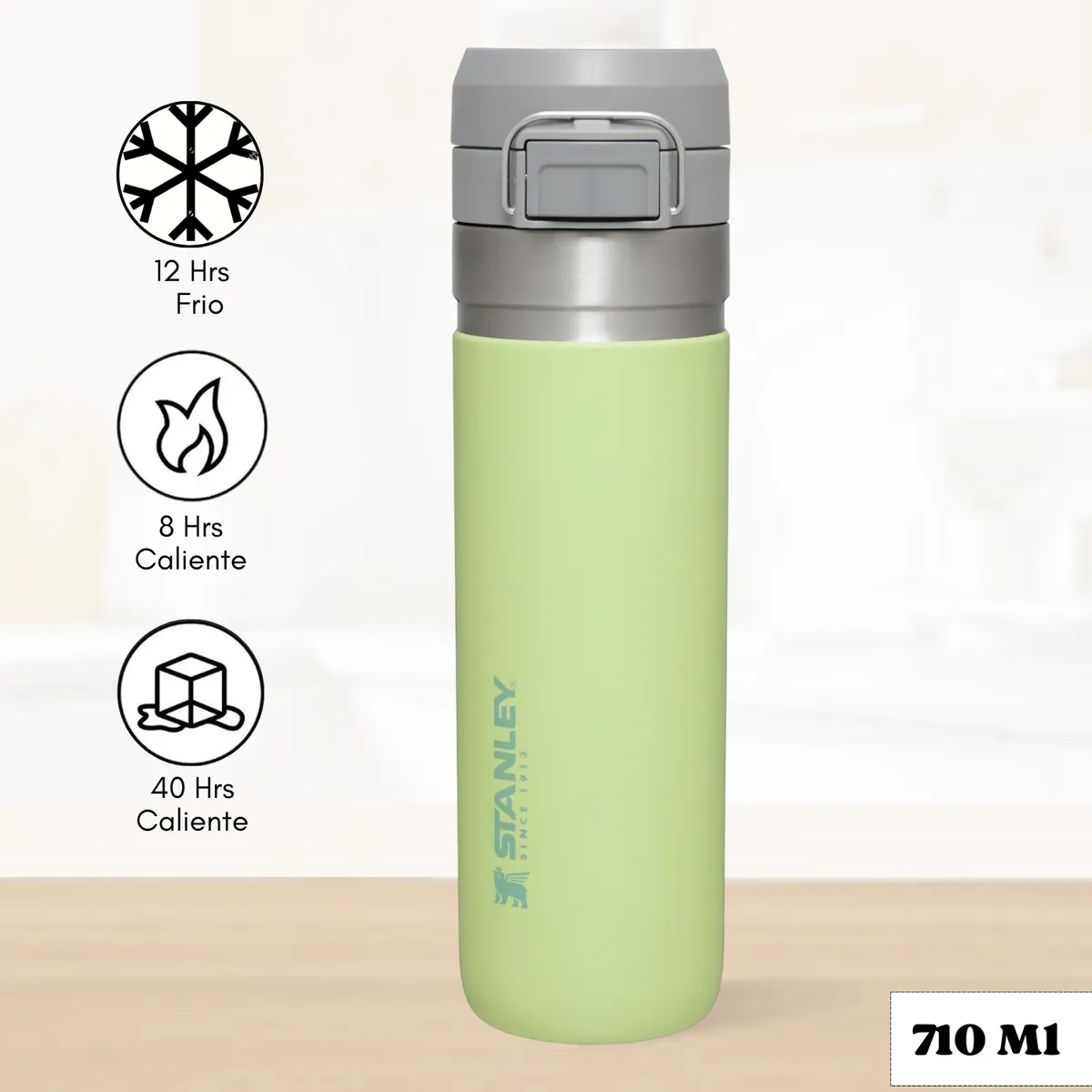 STANLEY - Termo de Bebida Flip Go Citron Stanley 710 Ml