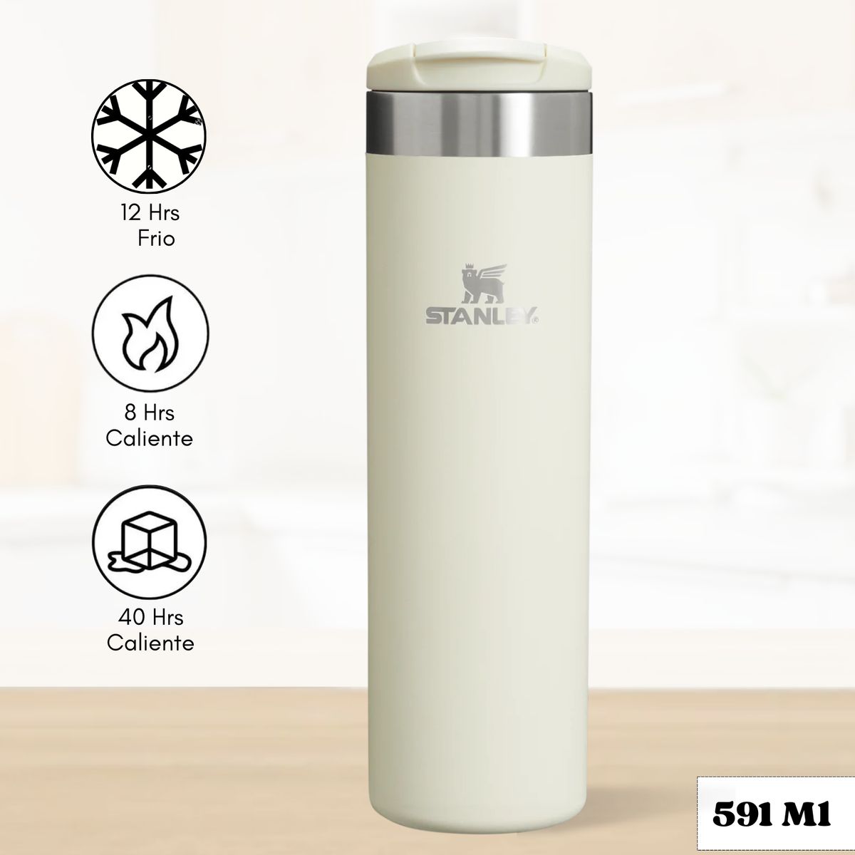 STANLEY - Botella Aerolight Transit Cream Stanley 591 Ml