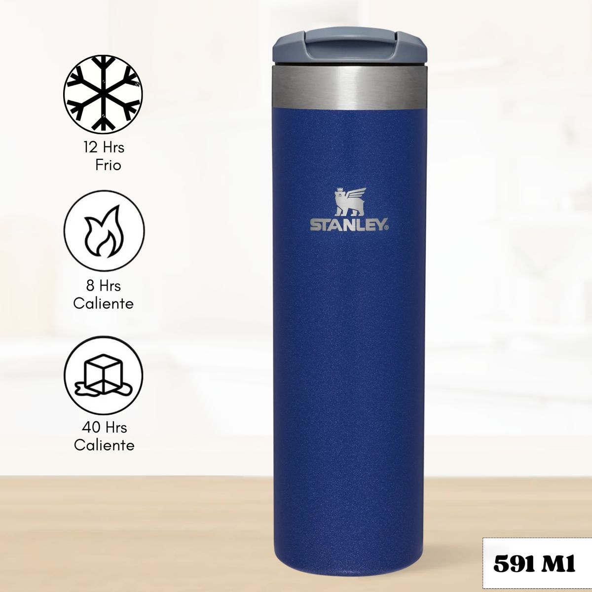 STANLEY - Botella Aerolight Transit Lapis Stanley 591 Ml