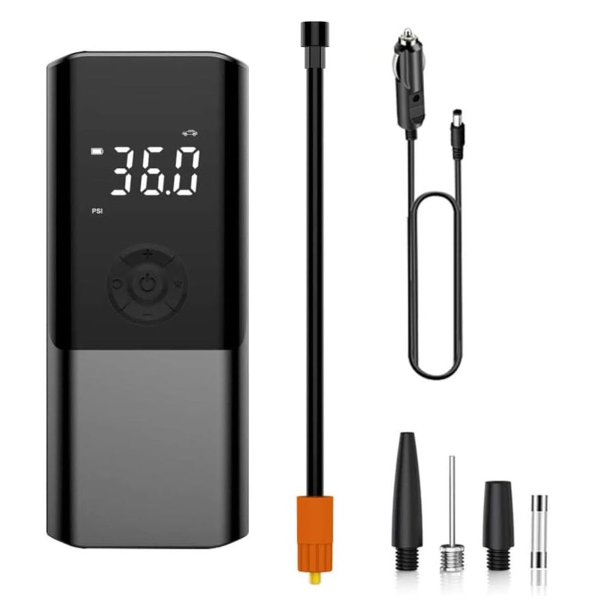 GENERICO - Compresor De Aire Inflador Portátil De Llantas Auto Moto 60W