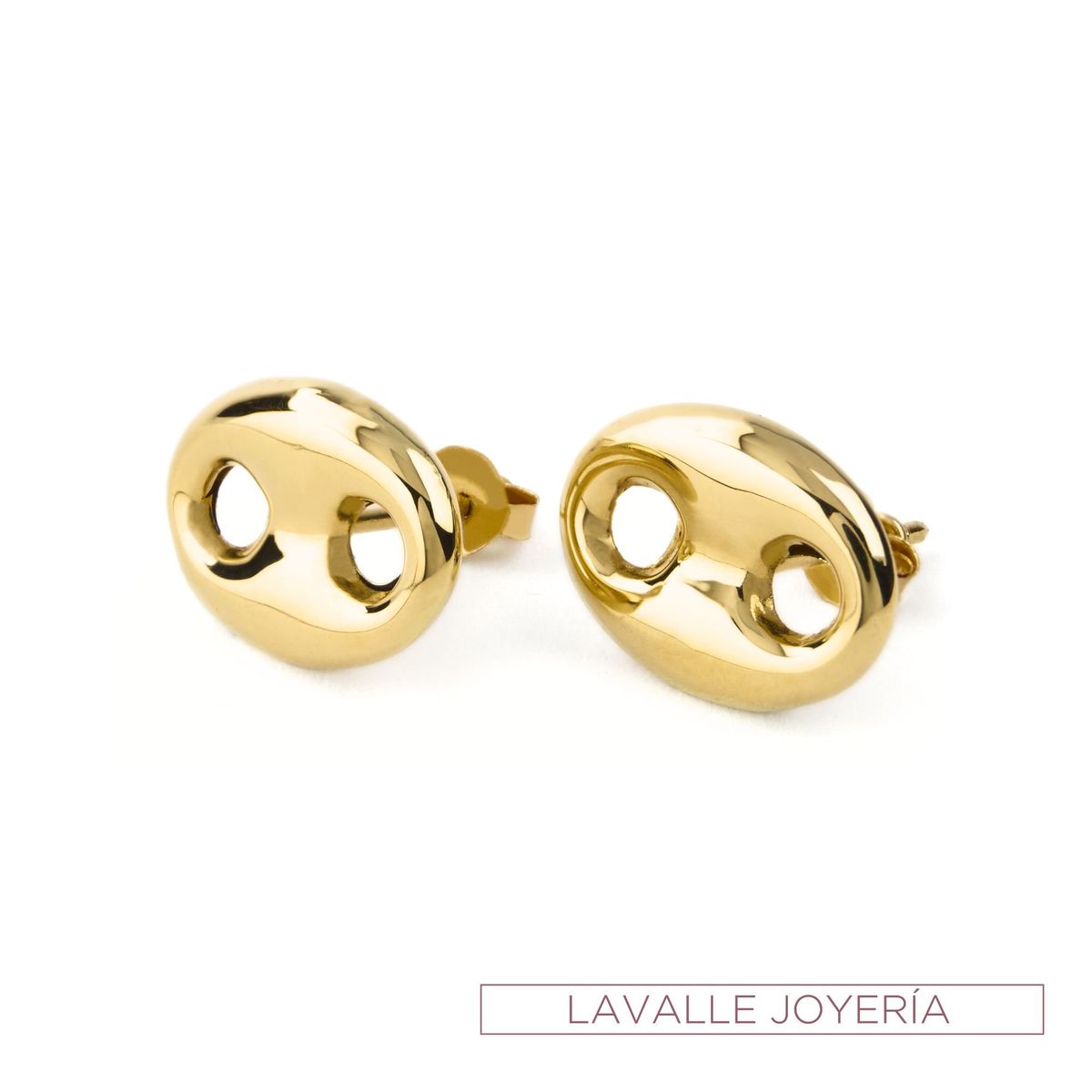 OEM - Aretes Oro 18k Estilo Gucci Talla 4