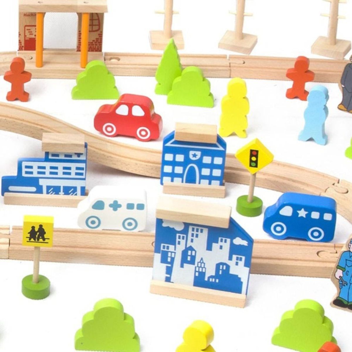 CLASSIC WORLD - 110 Juego de Trenes -  110 Train Set - Classic World