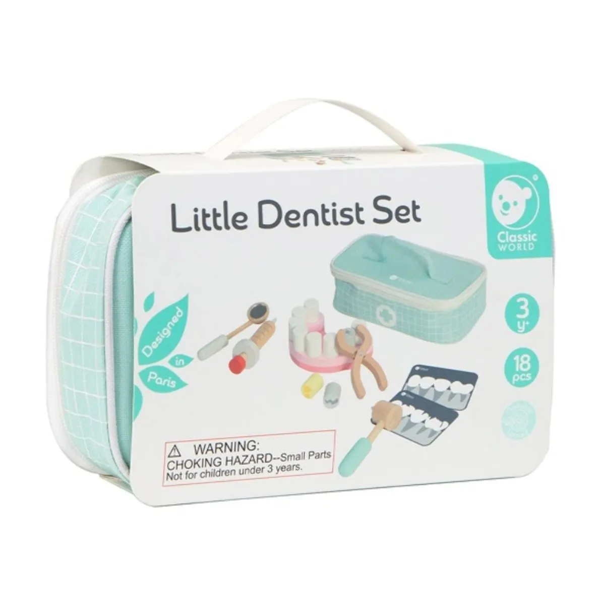 CLASSIC WORLD - Set Pequeño Dentista - Little Dentist Set - Classic World