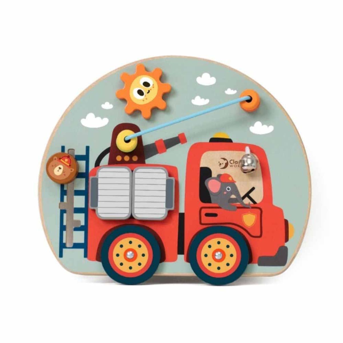 CLASSIC WORLD - Tablero camión bomberos Fire Engine Busy Board Classic World