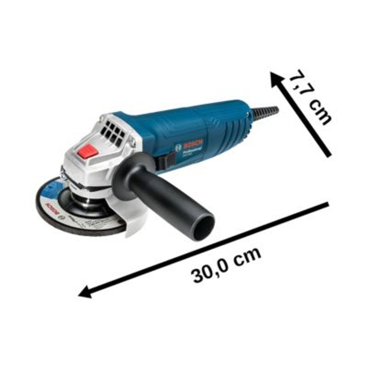 BOSCH - Esmeril Amoladora 850 Watts Bosch Gws 850 + Maleta Plástica