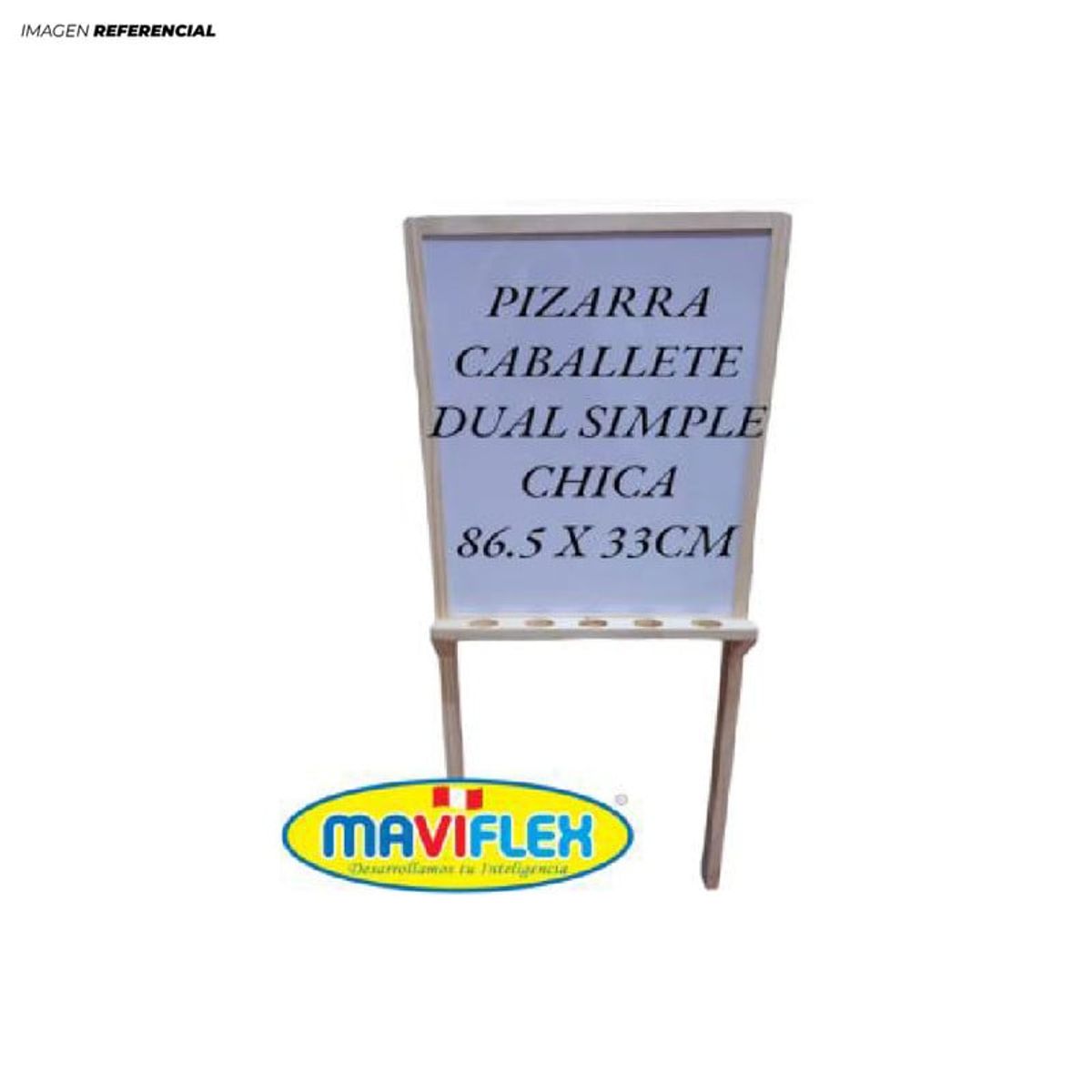 GENERICO - Pizarra Didáctica Caballete Simple Pequeña