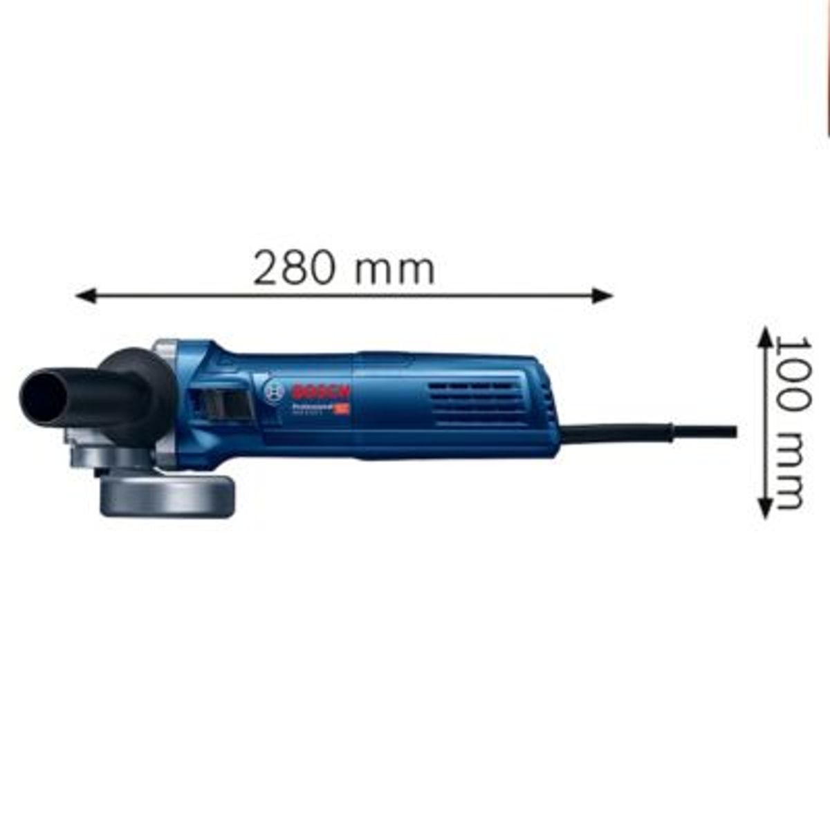 BOSCH - Esmeril Amoladora Gws 9-125 Bosch 4-1/2(125mm) 900 Watts
