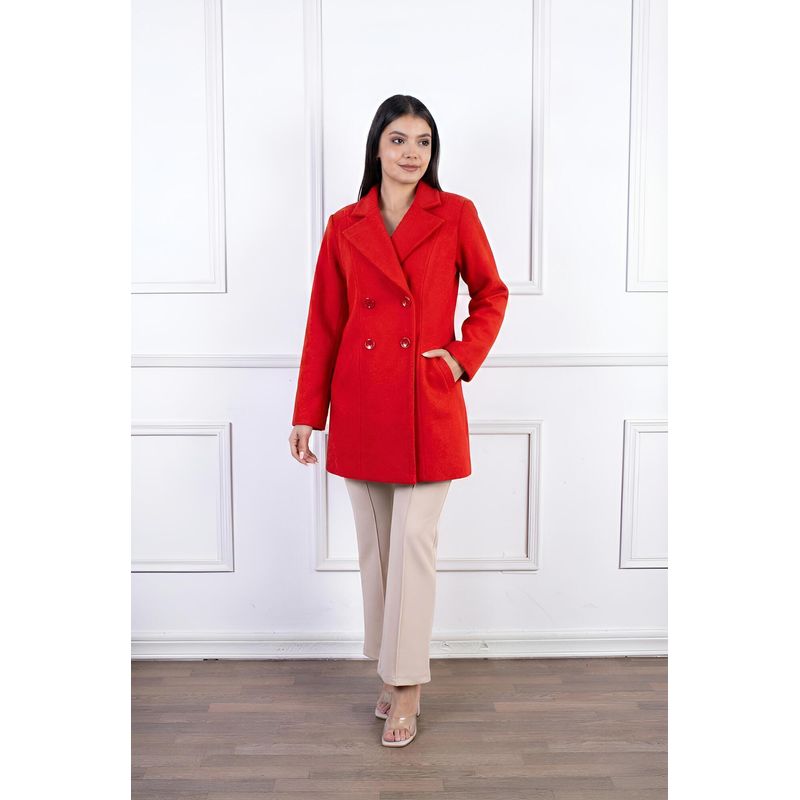 NANCY'S COLLECTION - Abrigo de Paño Mujer Nancys Collection