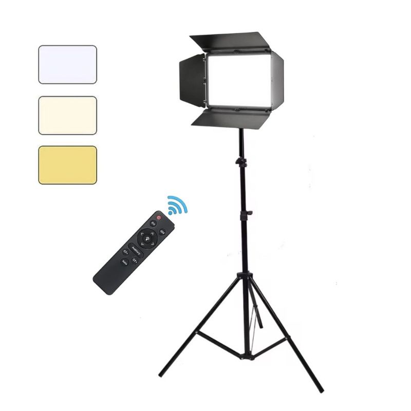 SEISA - Lámpara de Panel Luz LED iluminación Estudio Fotografía Tiktok